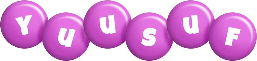 Yuusuf candy-purple logo