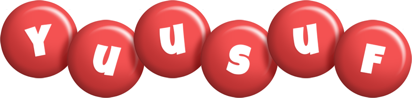 Yuusuf candy-red logo