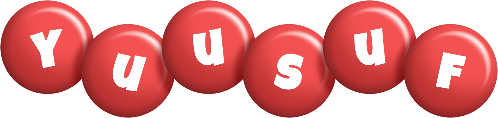 Yuusuf candy-red logo