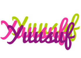 Yuusuf flowers logo