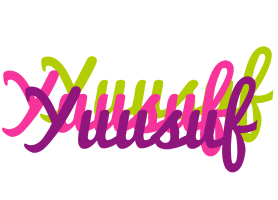 Yuusuf flowers logo