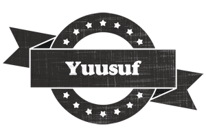 Yuusuf grunge logo