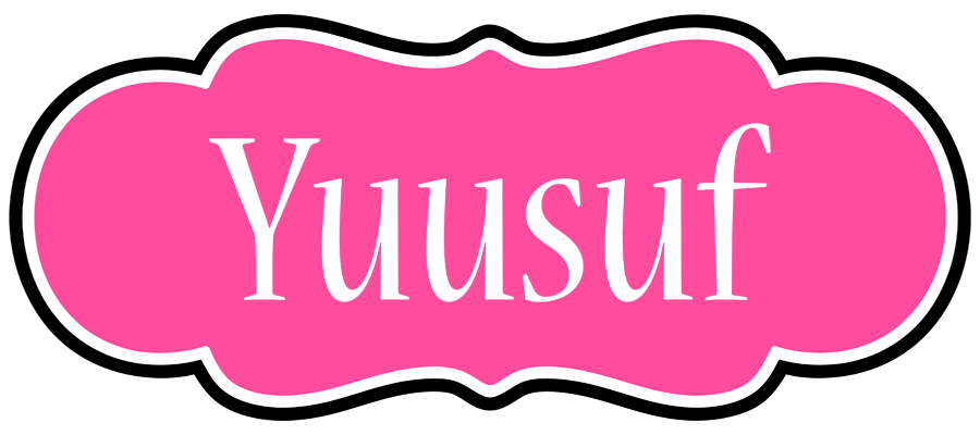 Yuusuf invitation logo