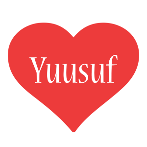 Yuusuf love logo