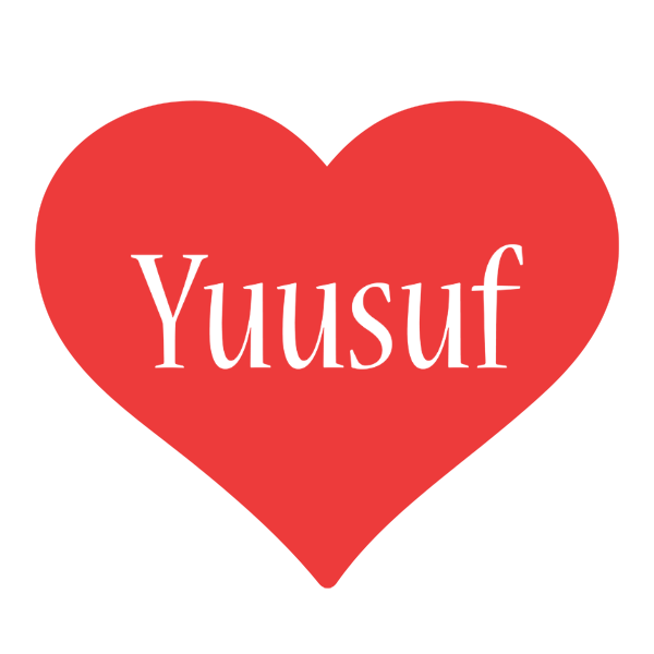 Yuusuf love logo