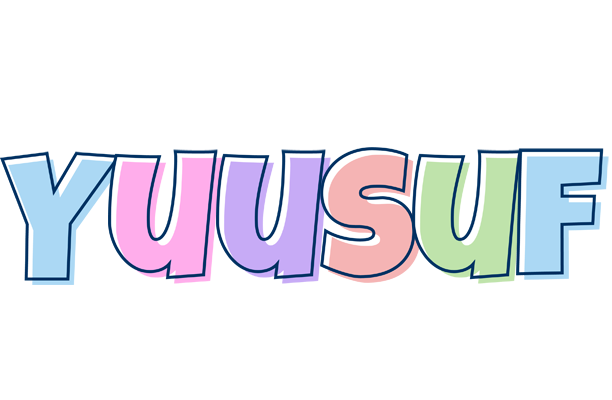 Yuusuf pastel logo