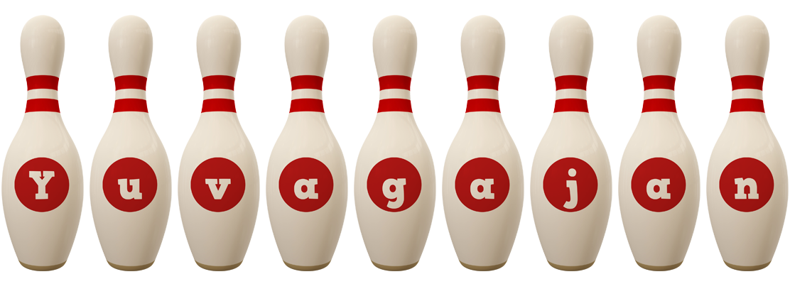 Yuvagajan bowling-pin logo