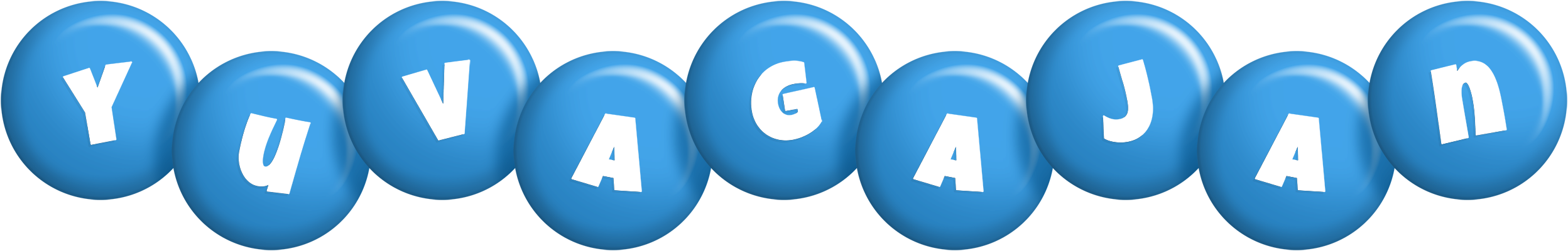 Yuvagajan candy-blue logo
