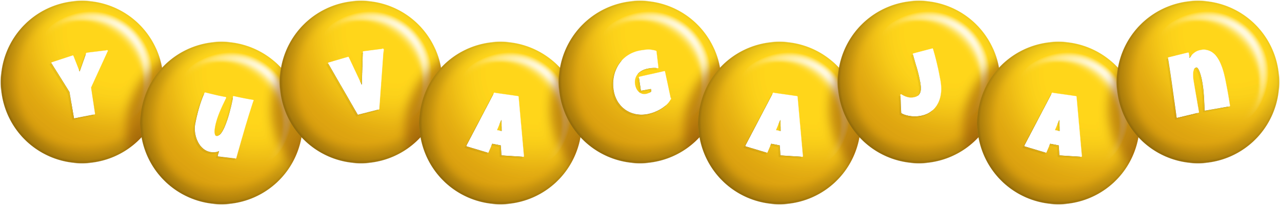 Yuvagajan candy-yellow logo