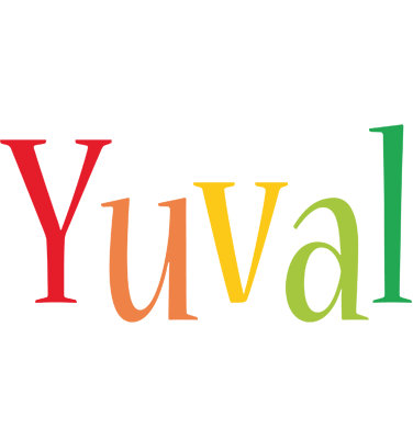 Yuval birthday logo