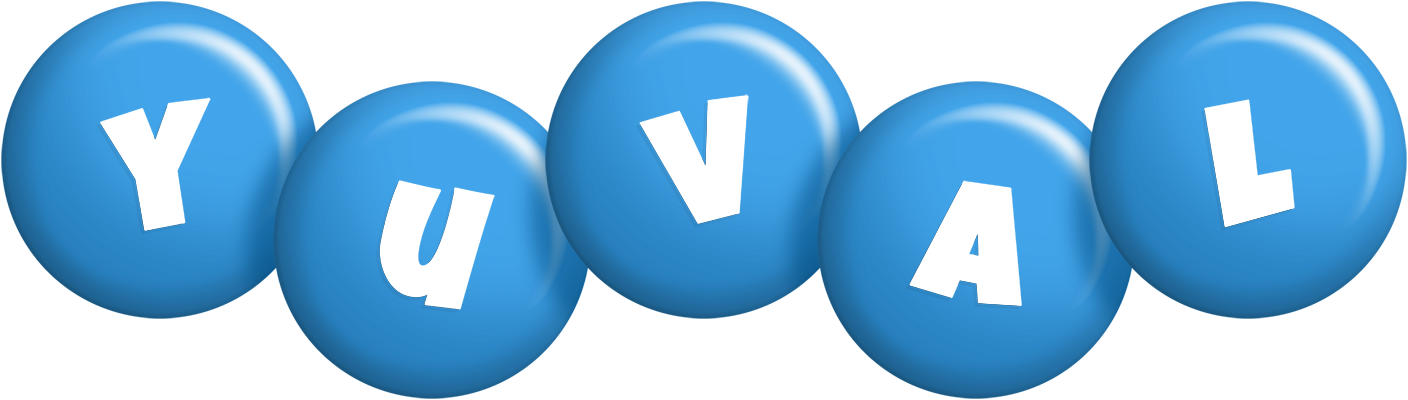 Yuval candy-blue logo