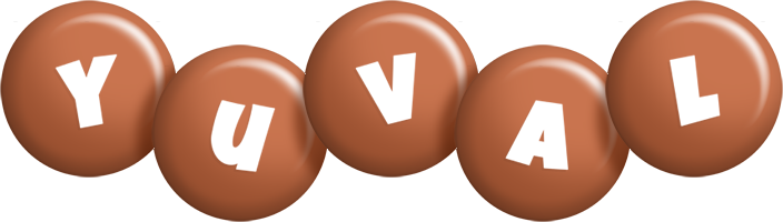 Yuval candy-brown logo