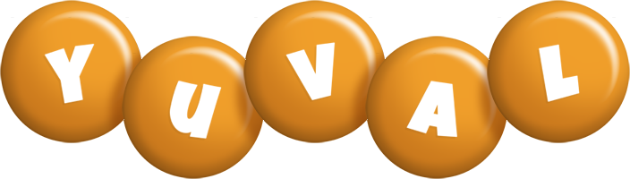 Yuval candy-orange logo