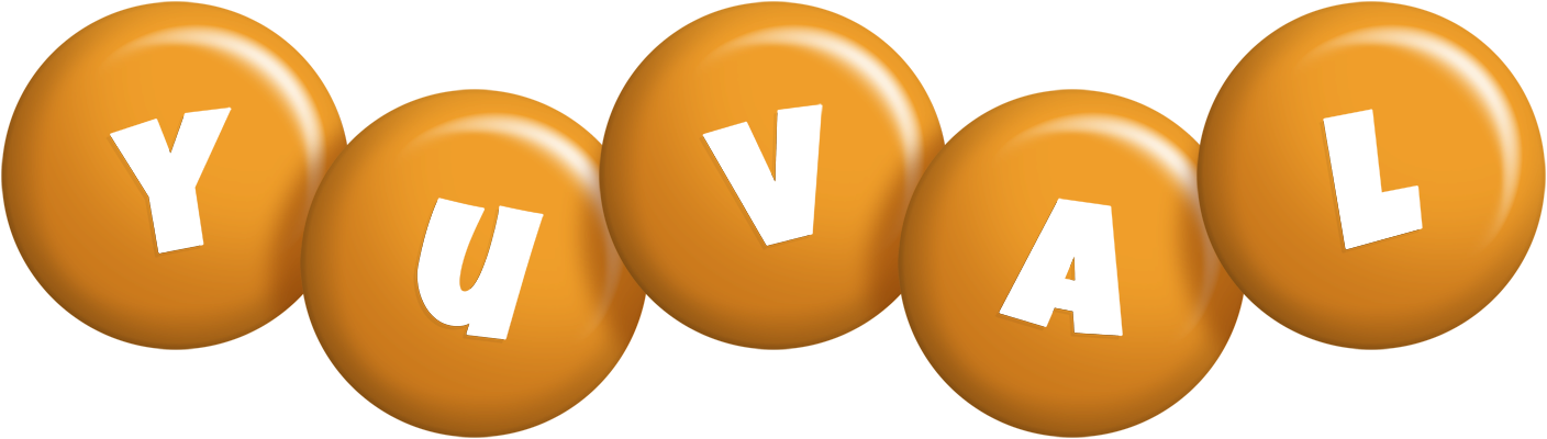 Yuval candy-orange logo