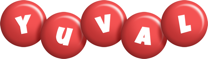 Yuval candy-red logo