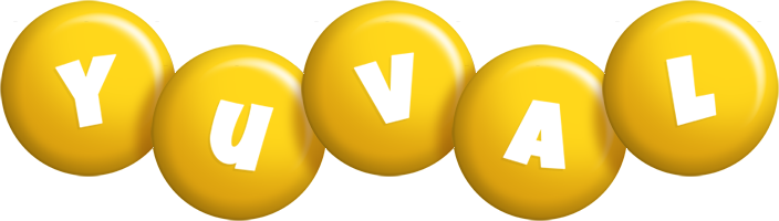 Yuval candy-yellow logo