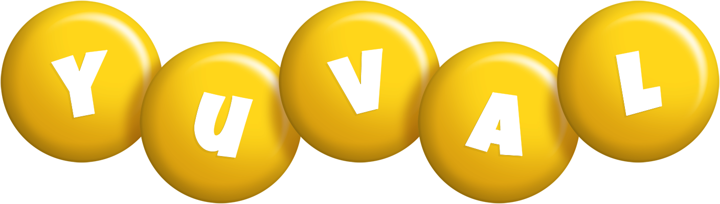 Yuval candy-yellow logo