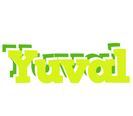 Yuval citrus logo