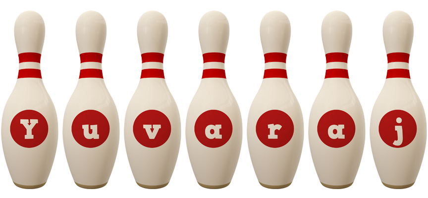 Yuvaraj bowling-pin logo