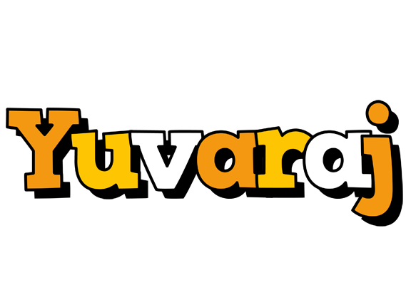 Yuvaraj cartoon logo