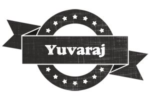 Yuvaraj grunge logo