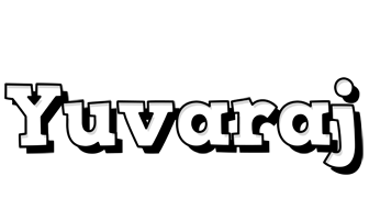 Yuvaraj snowing logo