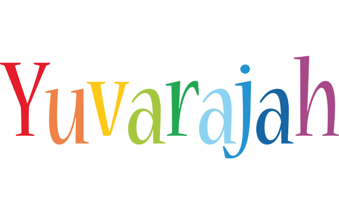 Yuvarajah birthday logo