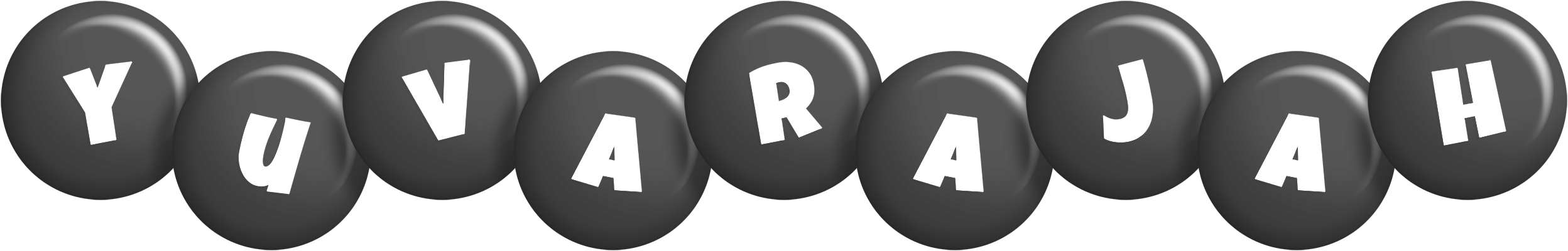 Yuvarajah candy-black logo
