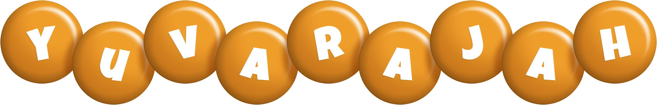 Yuvarajah candy-orange logo