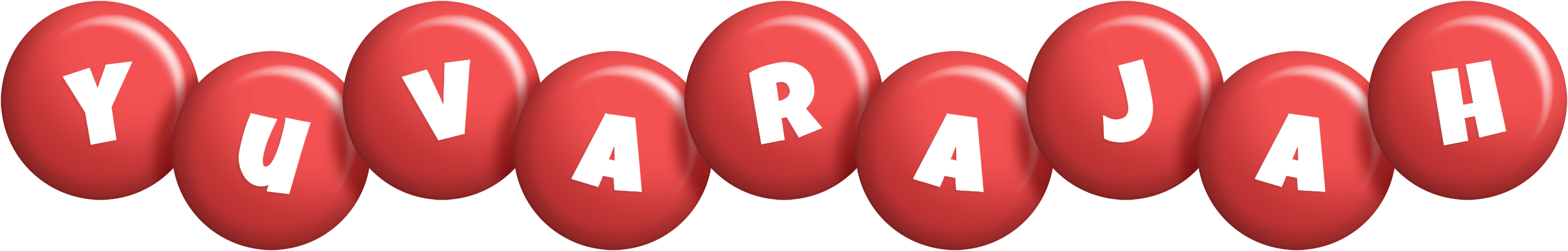 Yuvarajah candy-red logo