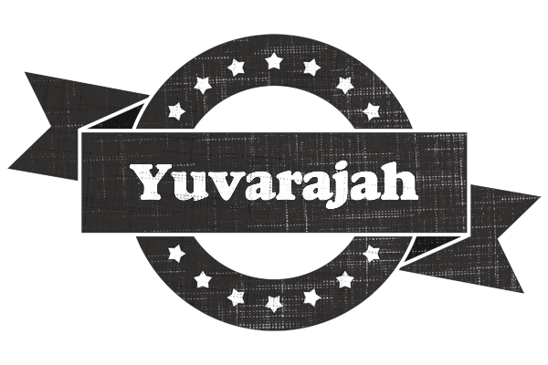 Yuvarajah grunge logo