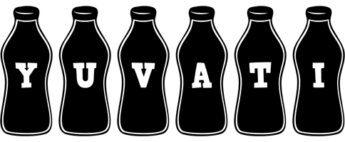 Yuvati bottle logo