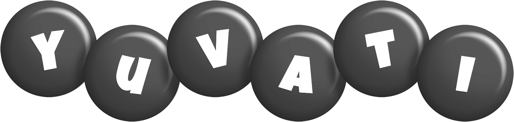 Yuvati candy-black logo