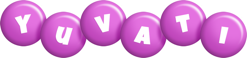 Yuvati candy-purple logo