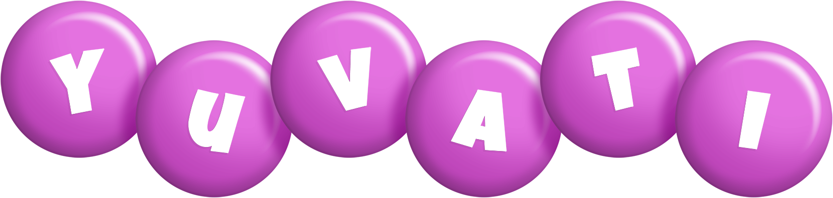 Yuvati candy-purple logo