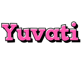 Yuvati girlish logo