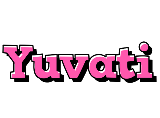 Yuvati girlish logo