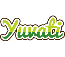 Yuvati golfing logo