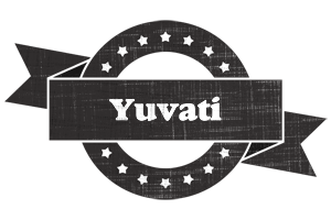 Yuvati grunge logo