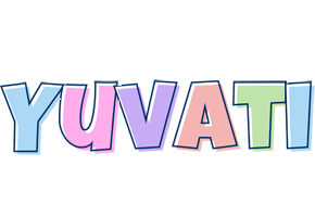 Yuvati pastel logo