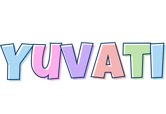 Yuvati pastel logo