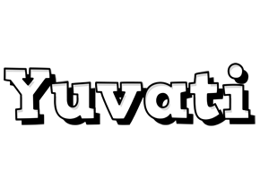 Yuvati snowing logo