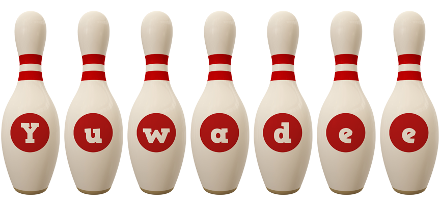 Yuwadee bowling-pin logo