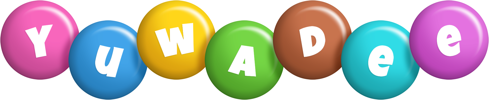 Yuwadee candy logo