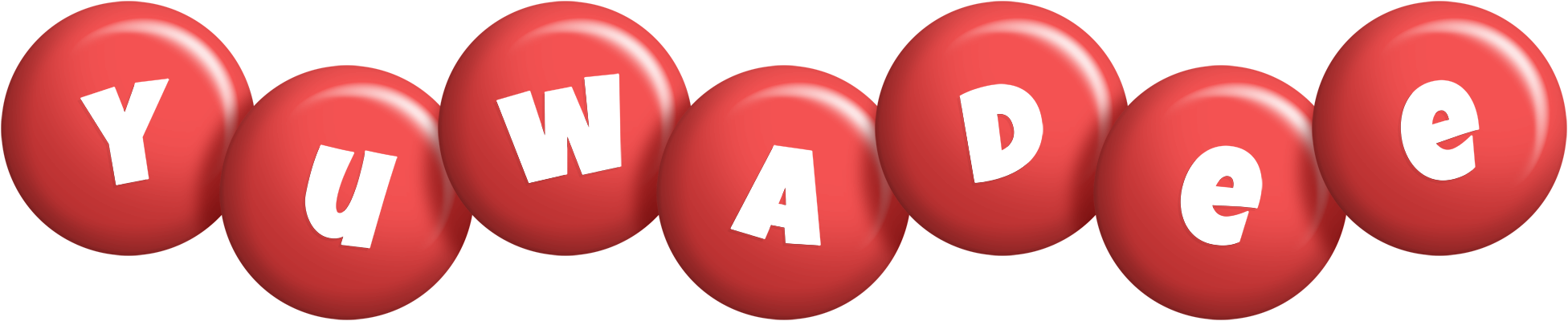 Yuwadee candy-red logo