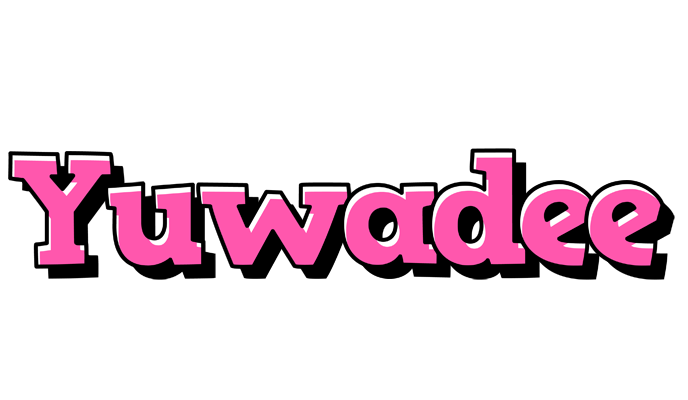 Yuwadee girlish logo
