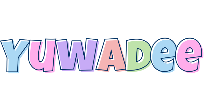 Yuwadee pastel logo
