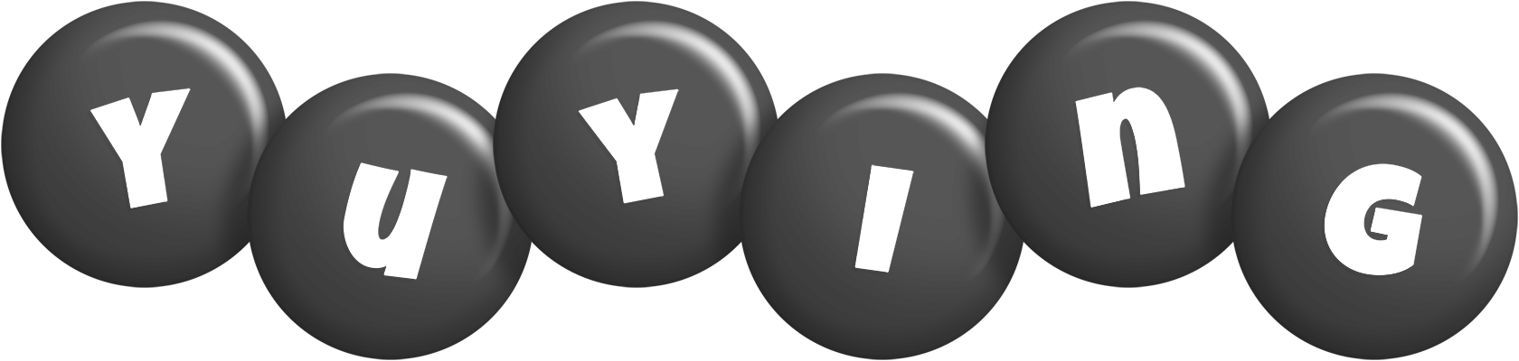 Yuying candy-black logo