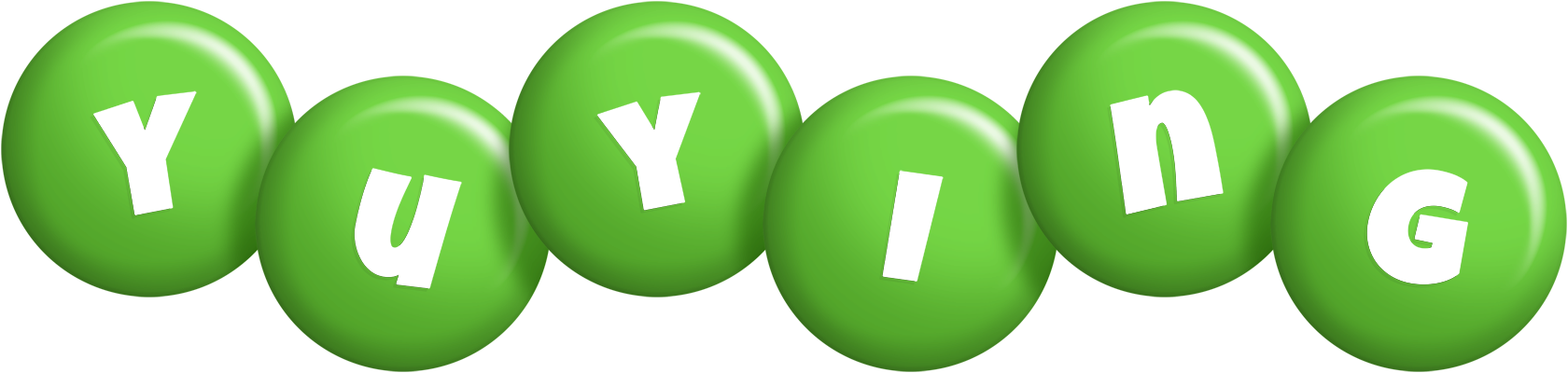 Yuying candy-green logo
