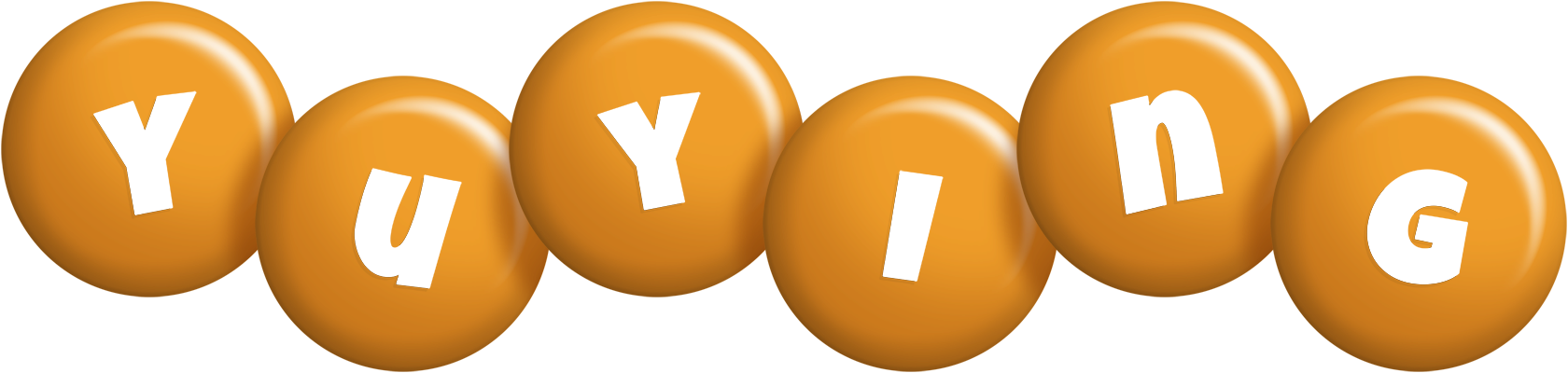 Yuying candy-orange logo